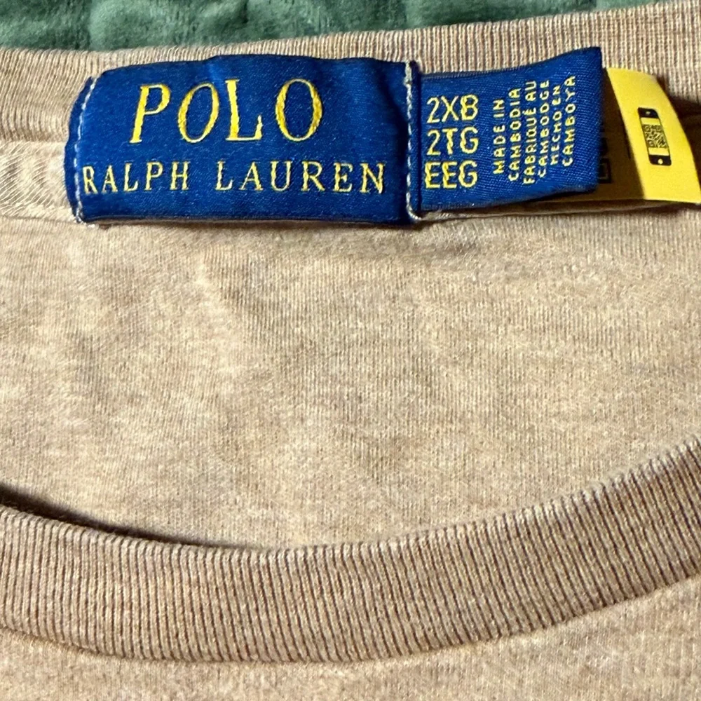 Polo‎ Ralph Lauren classic-fit jersey T-shirt men's crew-neck cotton size 2XB